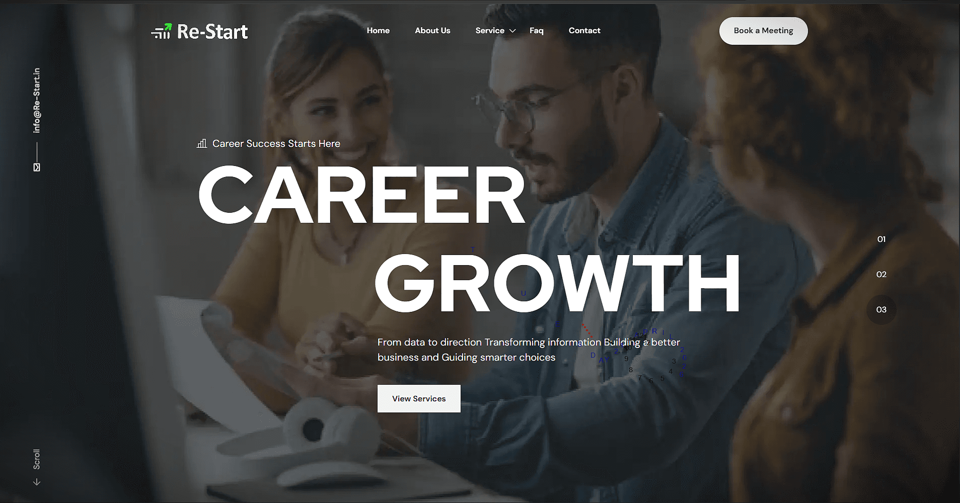 Re-Start (Full-Stack / Agency Website)